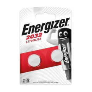 Energizer CR2032 - Lithium Coin Battery 3V - 2 pack - 225 mAh